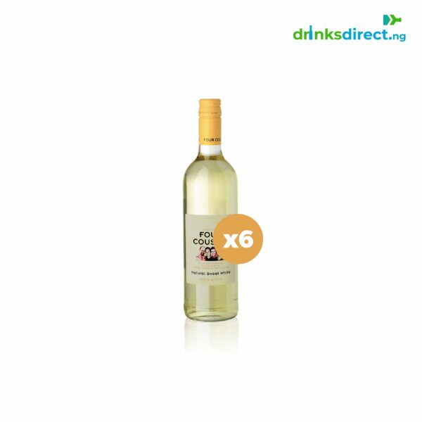 FOUR COUSINS WHITE WINE (SOUTH AFRICA) 75CL X6